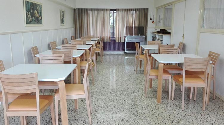 Comedor de la residencia