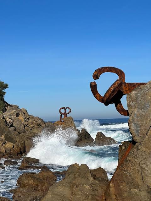 El Peine del Viento, escultura de Eduardo Chillida en San Sebastián